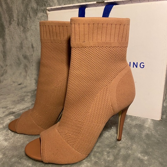 Call It Spring Open Toe Ankle Booties - Picture 2 of 7